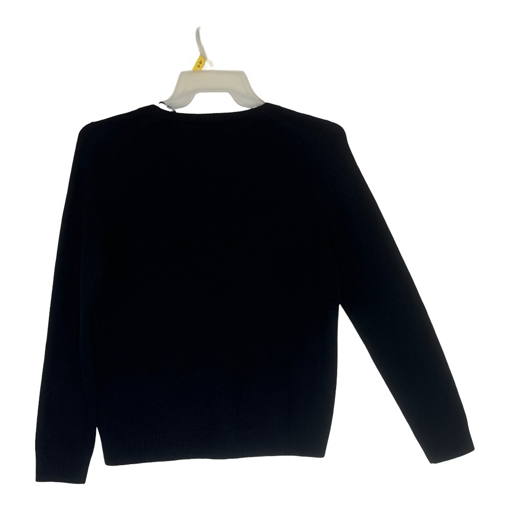 Naadam Sweater Womens XL Black 100% Cashmere V-Neck The Soft Collection - Picture 6 of 12